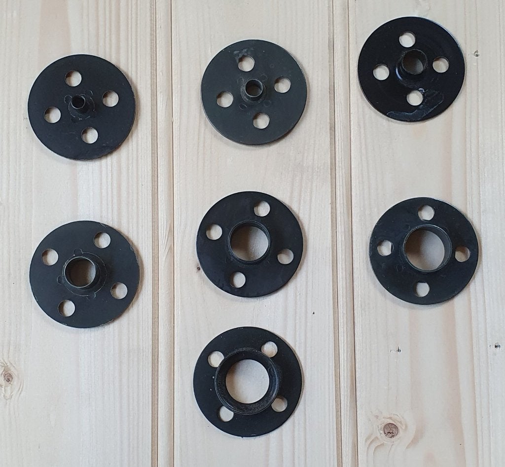 7 Originele kopieerringen voor Makita bovenfrees, Doe-het-zelf en Verbouw, Gereedschap | Freesmachines, Ophalen, Zo goed als nieuw