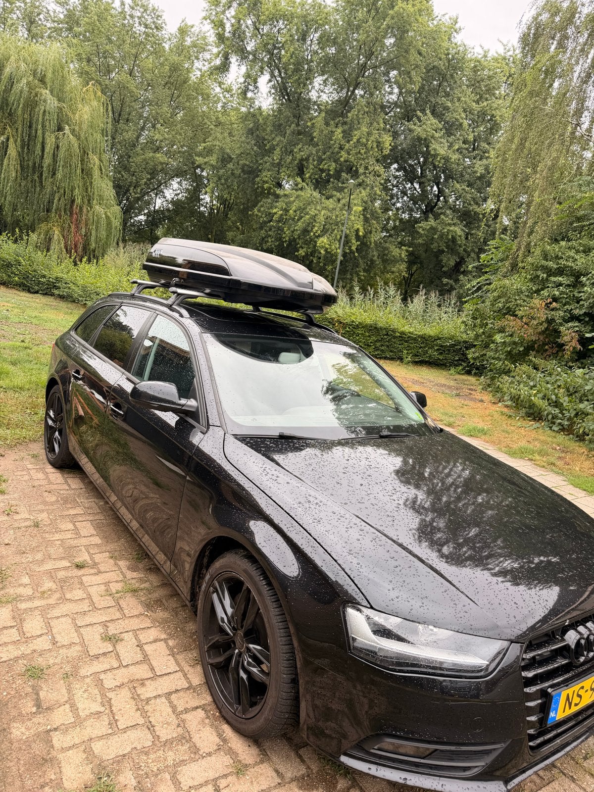 Audi Dakkoffer - Origineel en Zo Goed als Nieuw, Auto diversen, Dakkoffers, Ophalen of Verzenden, Zo goed als nieuw