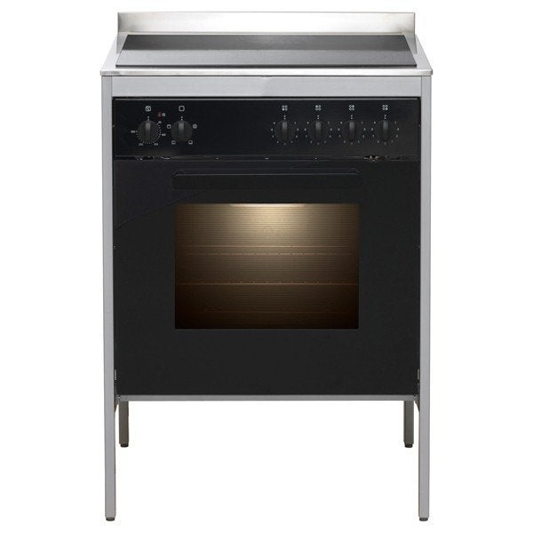 Keramisch fornuis Ikea Udden, Witgoed en Apparatuur, Fornuizen, Ophalen, Gebruikt, Hete lucht, 60 cm of meer