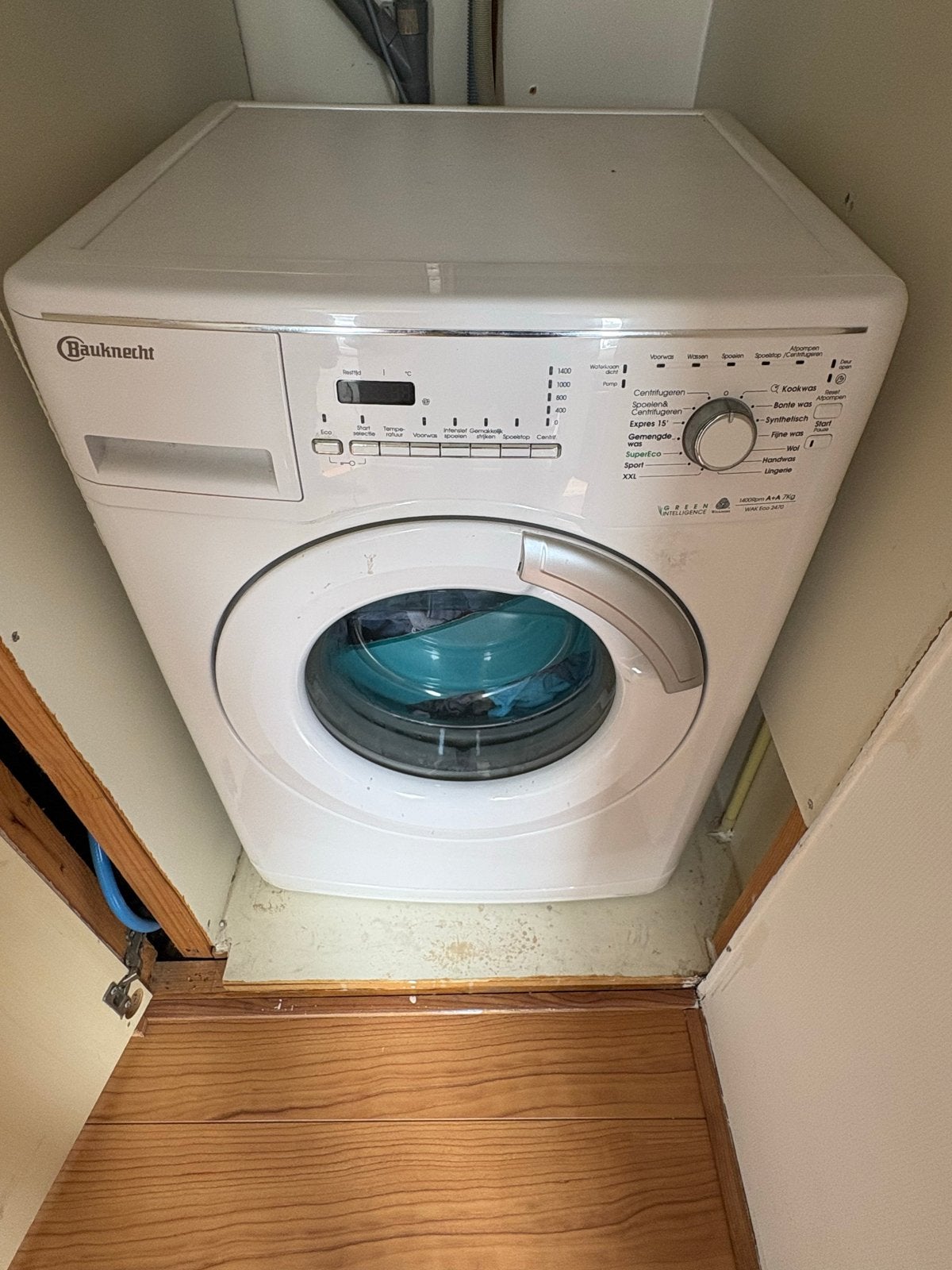 Bauknecht Voorlader Wasmachine - Compact en Efficiënt, Ophalen, 6 tot 8 kg, Minder dan 1200 toeren, Zo goed als nieuw