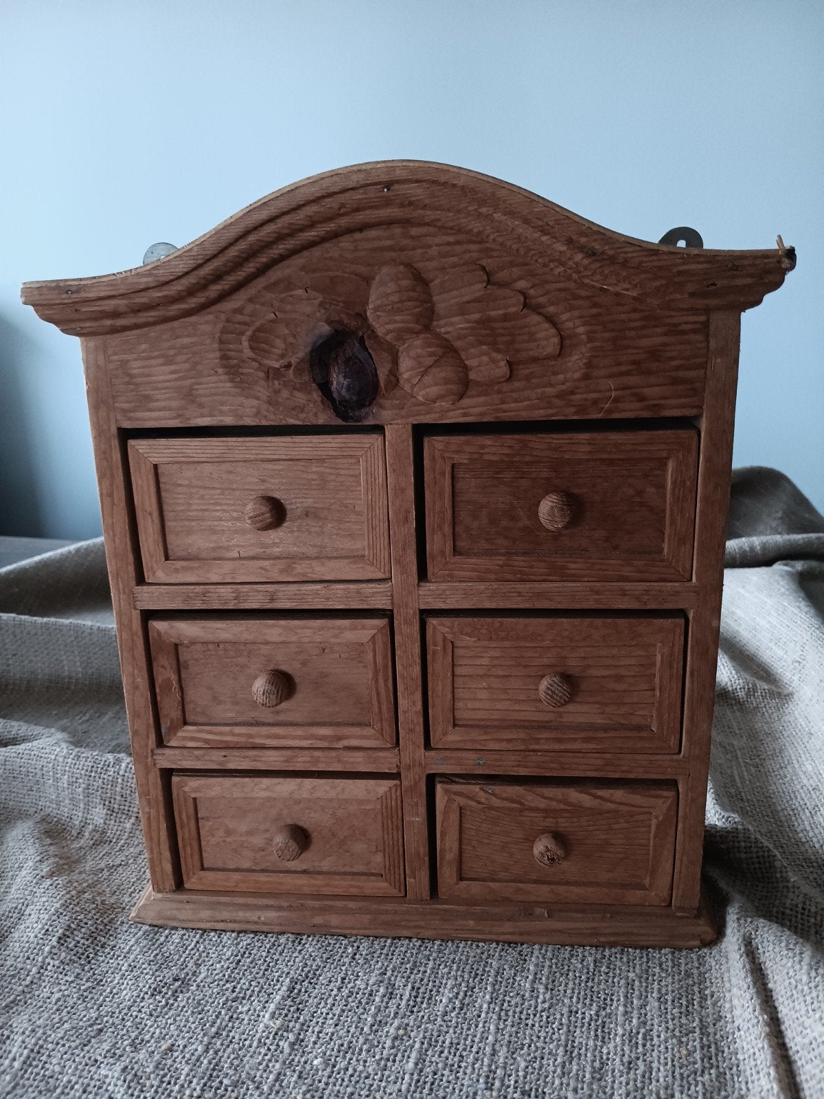 Brocante Frans kruidenkastje, Antiek en Kunst, Ophalen of Verzenden