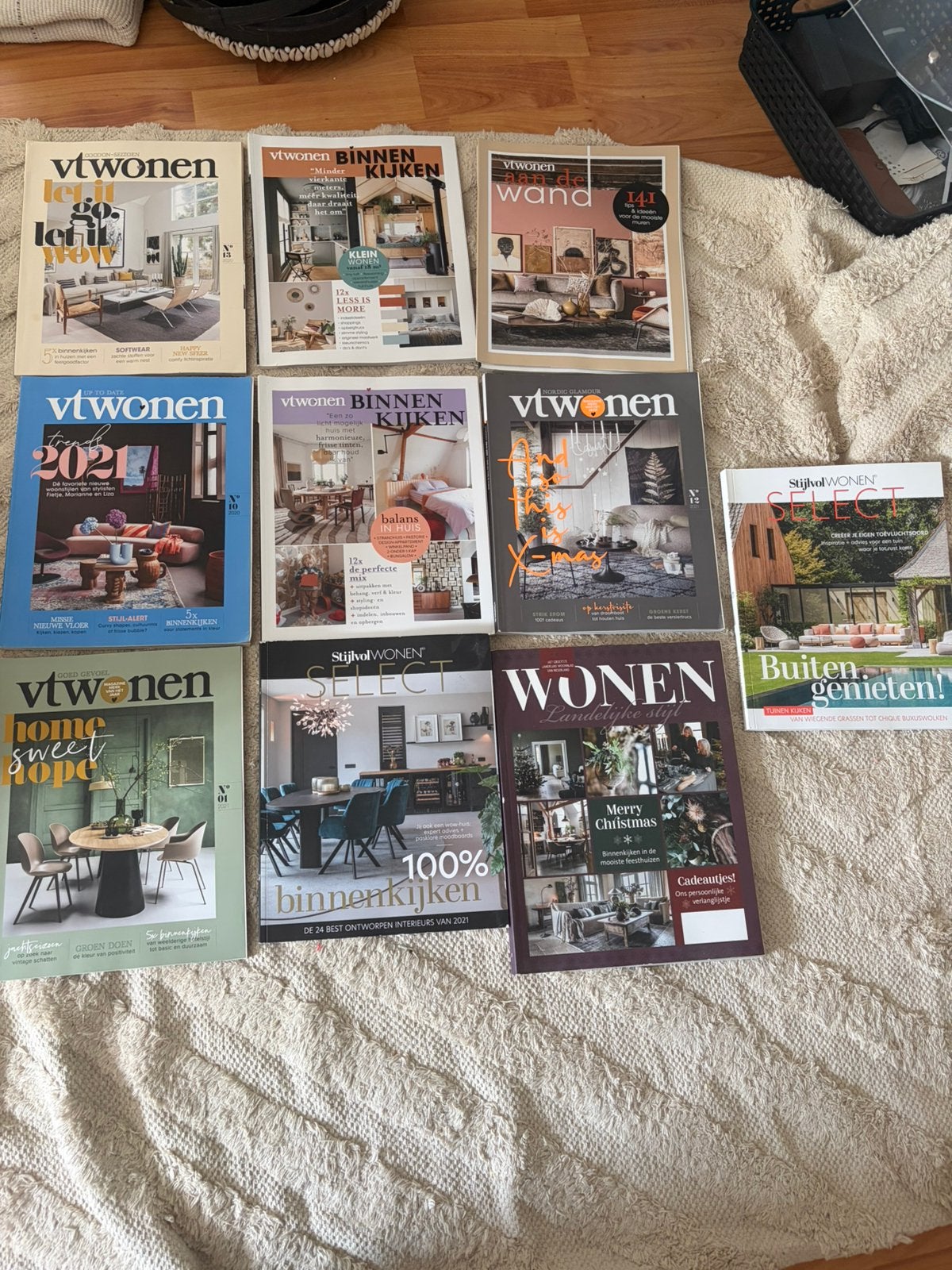10 x woonbladen, woon tijdschriften, Ophalen, Zo goed als nieuw, Interieur en Design