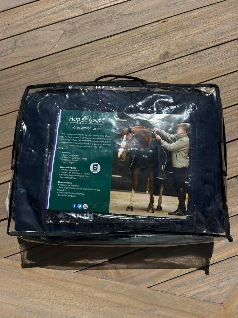 Set van 3 liners van Horseseware 6.6, Dieren en Toebehoren, Ophalen of Verzenden, Zo goed als nieuw
