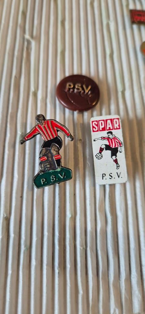 Setje van 3 PSV speldjes, Verzamelen, Ophalen of Verzenden, Zo goed als nieuw