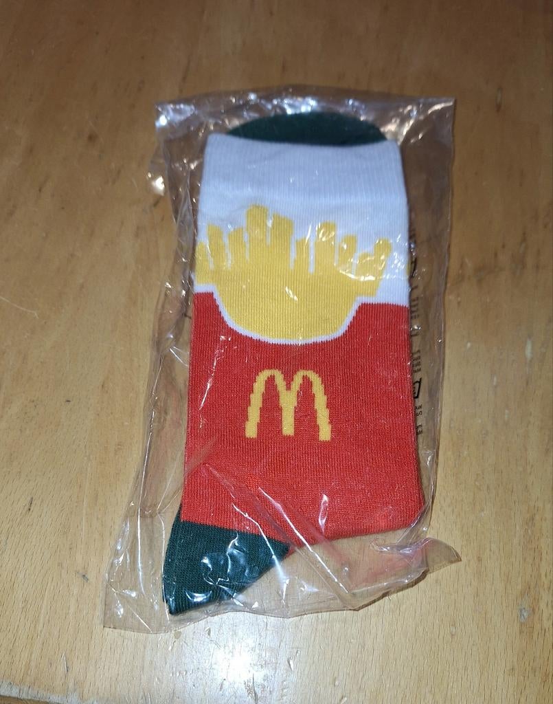 SPLINTERNIEUWE ORIGINELE LIMITED EDITION MC DONALDS SOKKEN
M, Ophalen of Verzenden, Nieuw