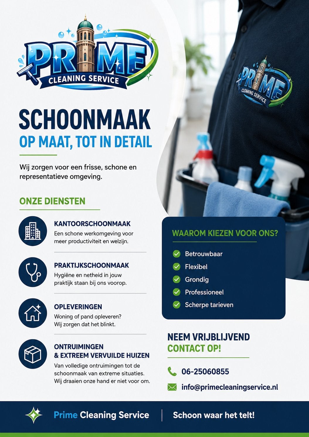 Schoonmaak Zwolle en omgeving, Overige niveaus, Vanaf 10 jaar, Overige vormen