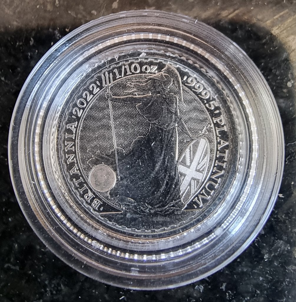 Willekeurige 1/10 oz .999 platina munt., Ophalen of Verzenden, Platina