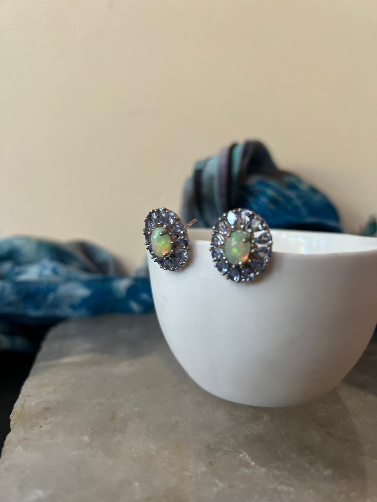 Tanzaniet edelopaal beschermt geluk vreugde intuïtie magie, Blauw, Magnolia11, Nieuw, Ophalen of Verzenden