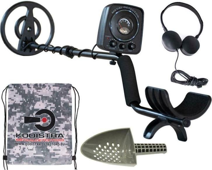 MD Coinfinder kinder metaaldetector + rugtas + accessoires, Niet ingevuld, Nieuw, Ophalen of Verzenden, 30 cm of minder