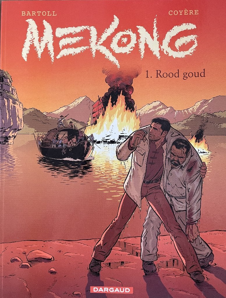 Mekong 2.00 euro, Eén stripboek, Ophalen of Verzenden, Gelezen