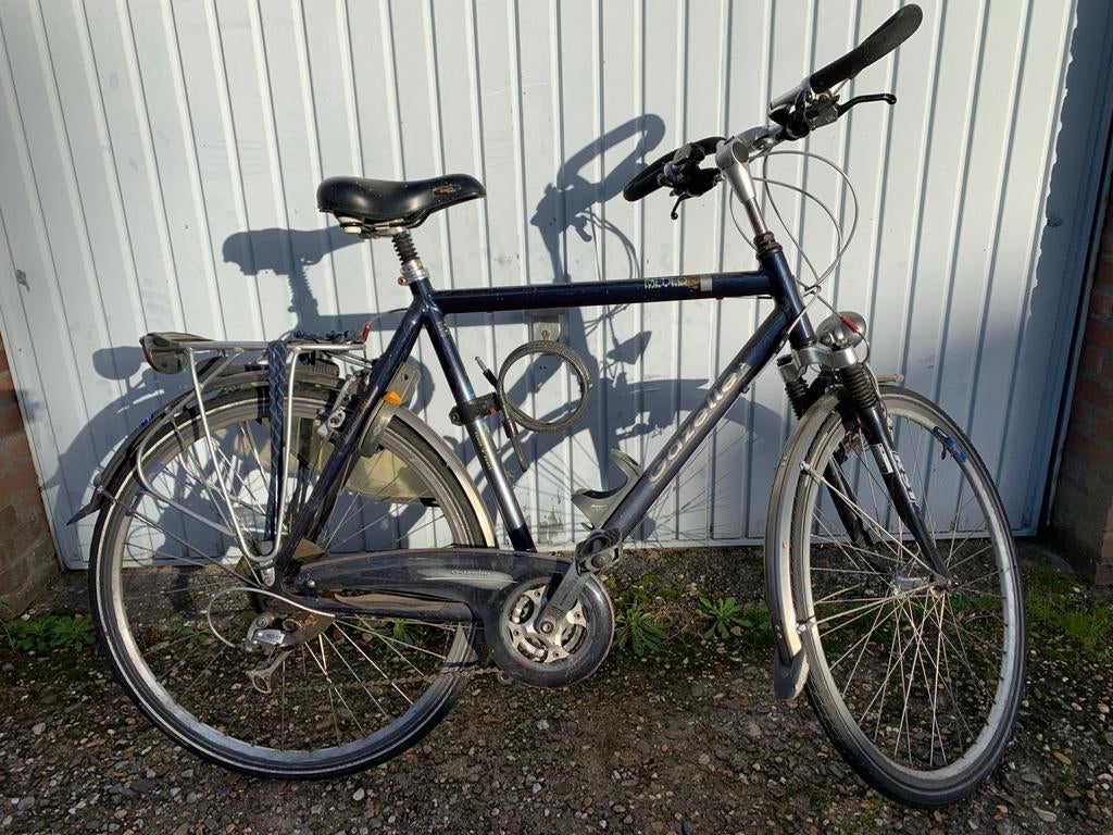 Gazelle Royal Quality Herenfiets - Framemaat 61, Ophalen, Gebruikt, Velgrem, Versnellingen