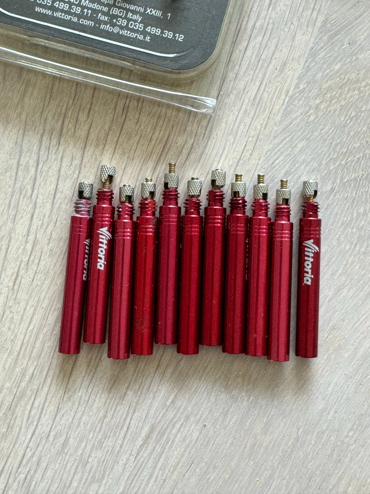 Vittoria ventielverlengers diverse maten, Overige typen, Nieuw, Ophalen of Verzenden, Aluminium