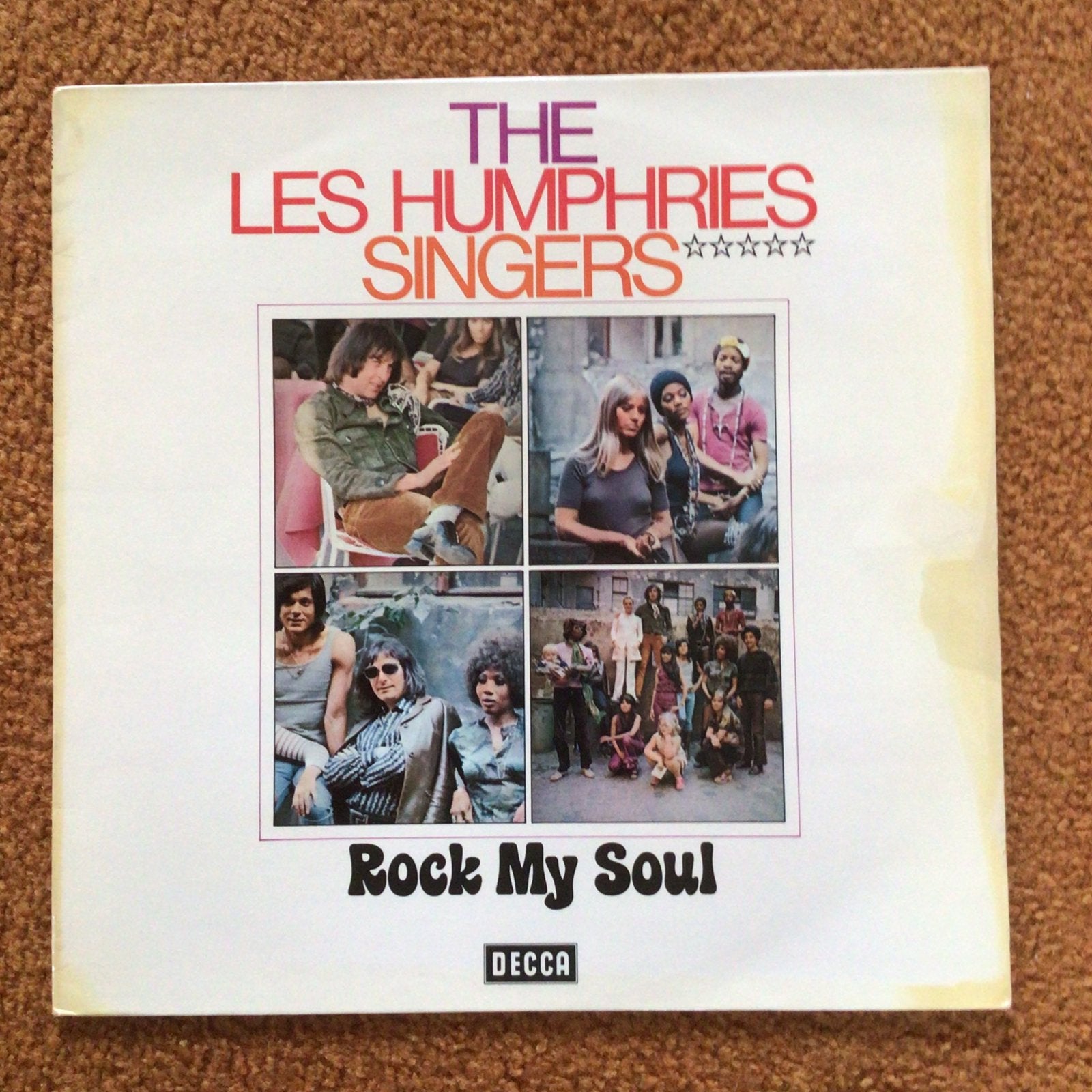 Lp - The Les Humpries Singers - Rock My Soul, Ophalen of Verzenden, Zo goed als nieuw, Rock, LP