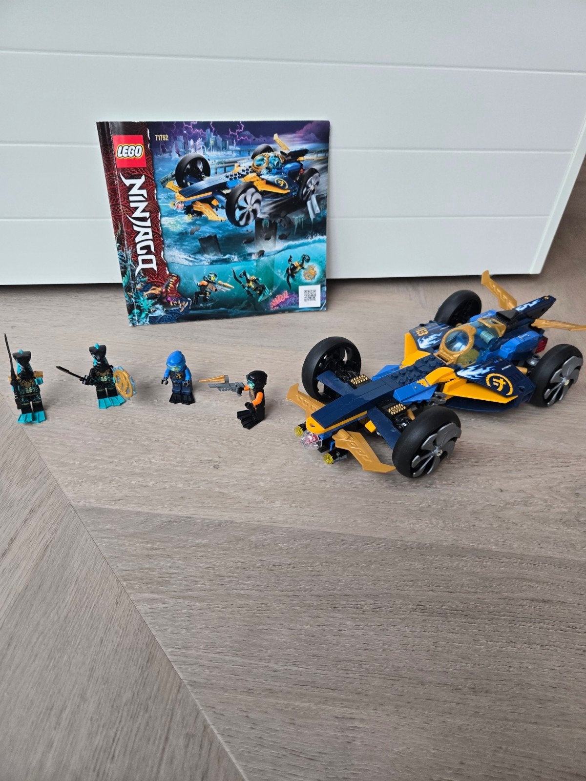 LEGO Ninjago Hydro Bounty 71752 - Complete set met figuren, Ophalen of Verzenden, Zo goed als nieuw