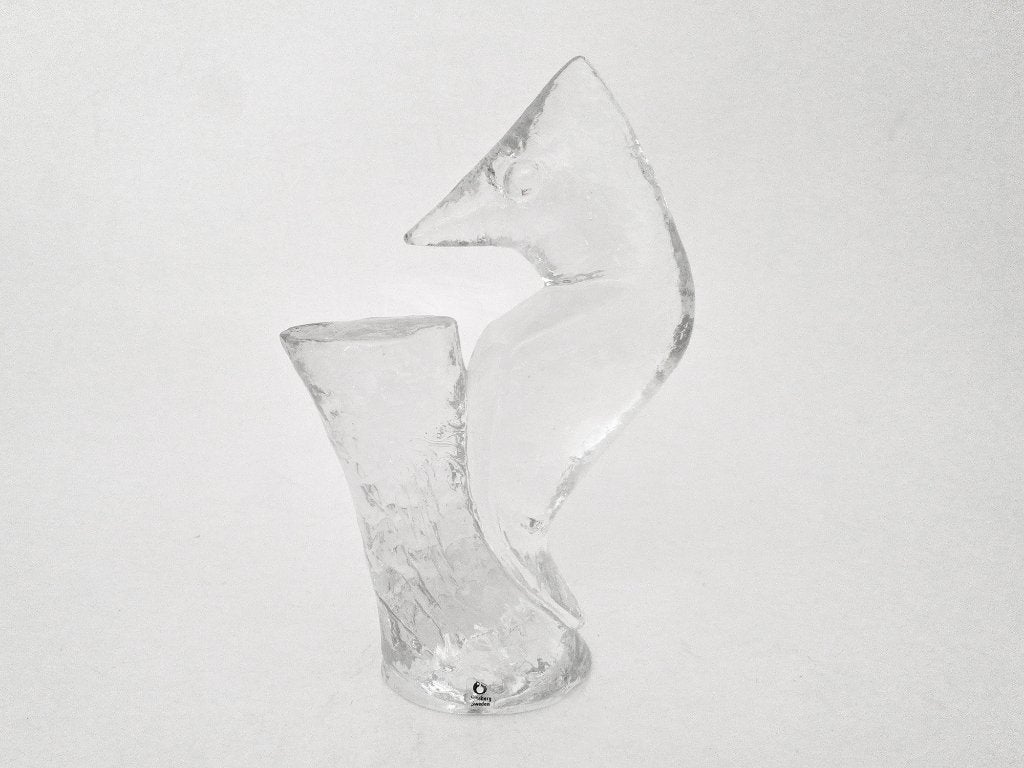 Pukeberg IJsvogel glaskunst, Verzenden, Gebruikt, Dier