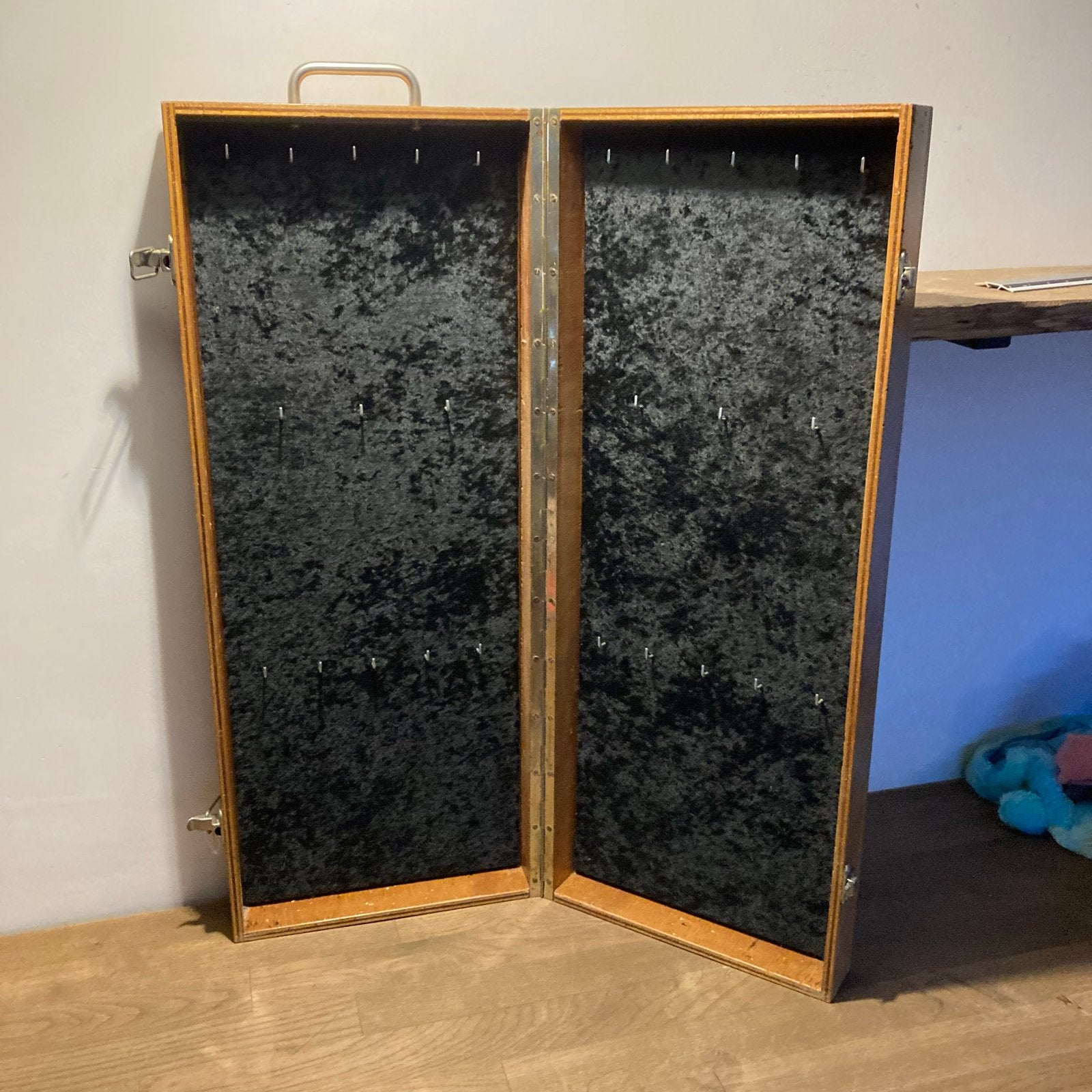 Vintage Sleutelkast Hotel -Uniek en Praktisch (60x75 cm), Ophalen of Verzenden, Gebruikt, Hout, Vintage