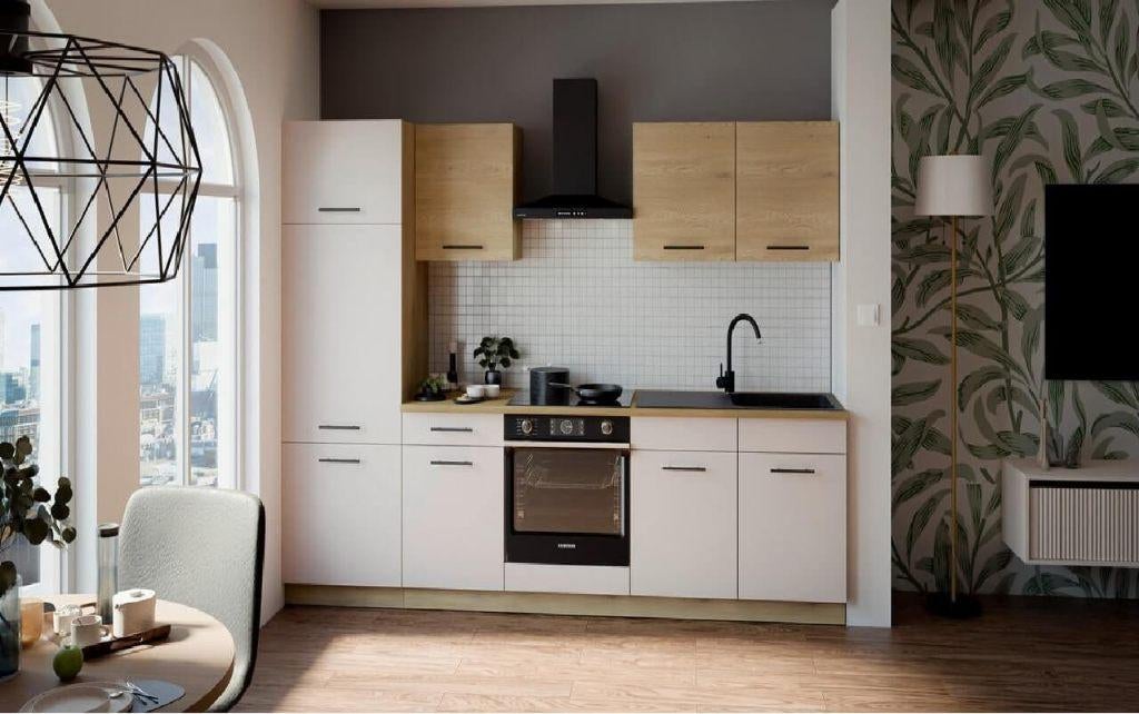 Milano Keukenset, Huis en Inrichting, Keuken | Keukenelementen, 200 cm of meer, 75 cm of meer, 150 tot 200 cm, Nieuw