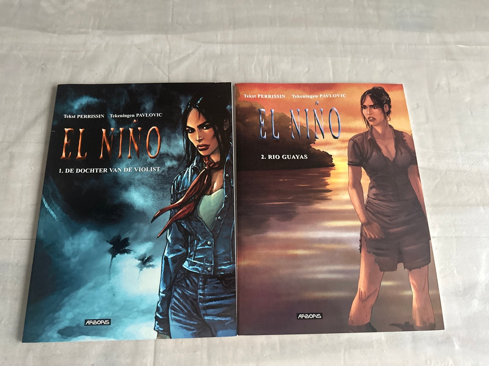 El Nino - De Dochter van de Violist & Rio Guayas (2 delen), Meerdere stripboeken, Ophalen of Verzenden, Zo goed als nieuw
