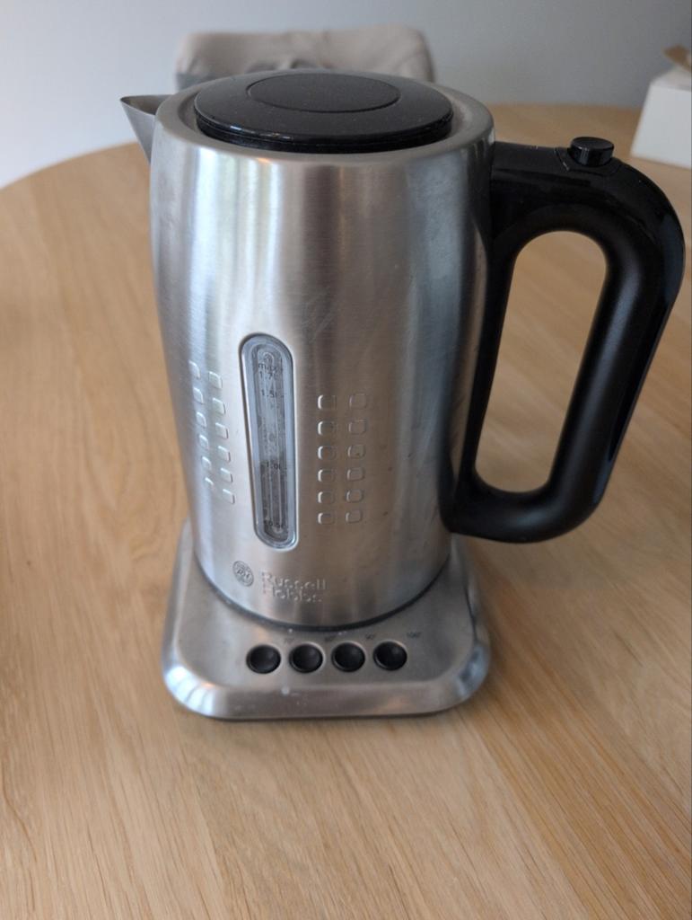 Russell Hobbs Waterkoker met Temperatuurregeling, Witgoed en Apparatuur, Waterkokers, Ophalen of Verzenden