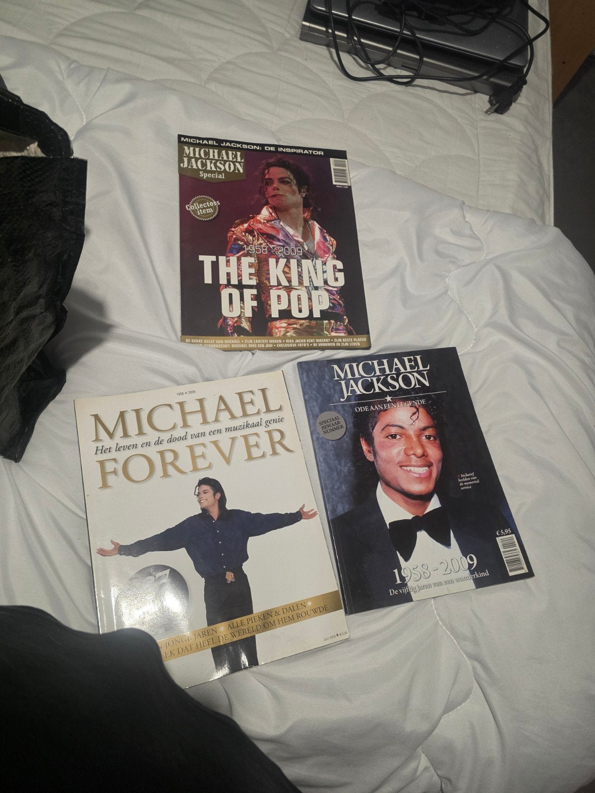 3 Michael Jackson tijdschriften - Voor de liefhebber, Ophalen of Verzenden, Zo goed als nieuw, Artiest