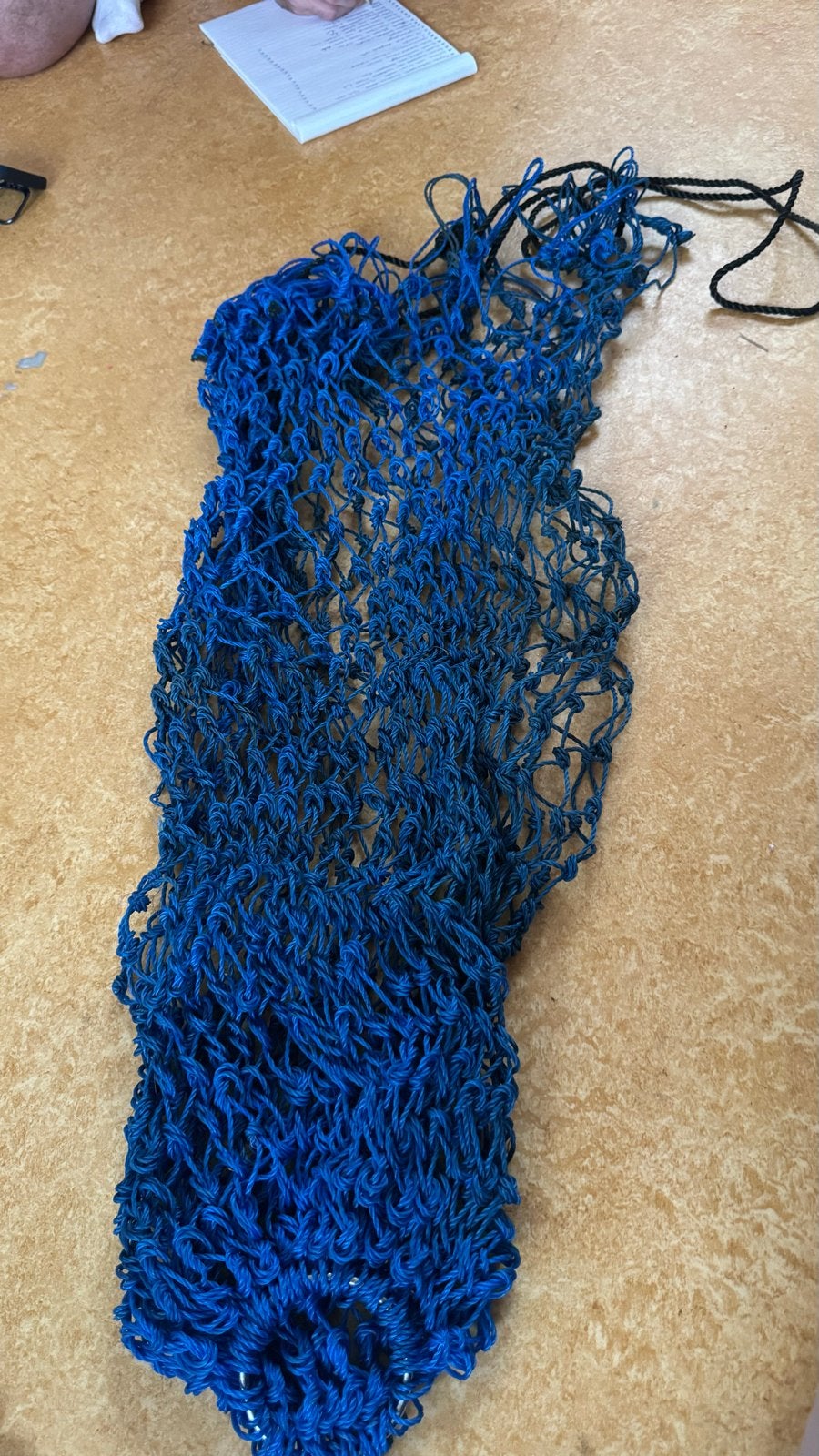 Hooinet groot blauw, Ophalen of Verzenden, Zo goed als nieuw