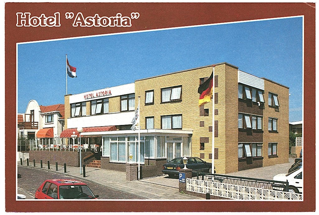 805100	Noordwijk aan Zee	Hotel Astoria	 zegel	 Koe Tien voor, Ophalen of Verzenden, 1980 tot heden, Gelopen, Zuid-Holland