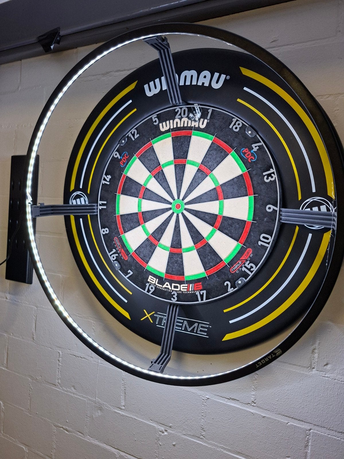 Target Corona Vision dartbord verlichting, Ophalen, Gebruikt, Overige typen