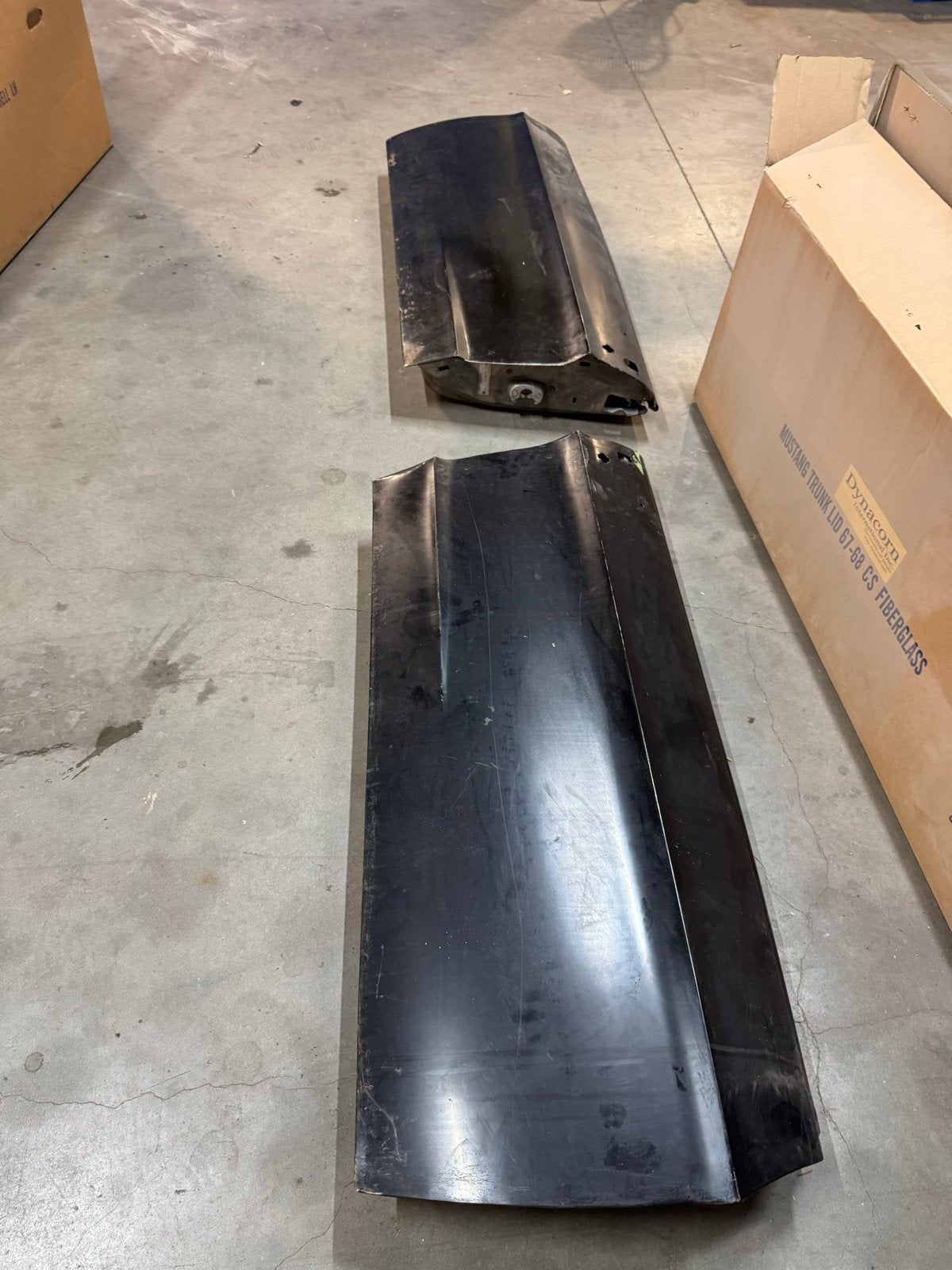 Set van 2 deuren voor Ford Mustang 1967, Gebruikt, Ophalen of Verzenden, Ford, Voor
