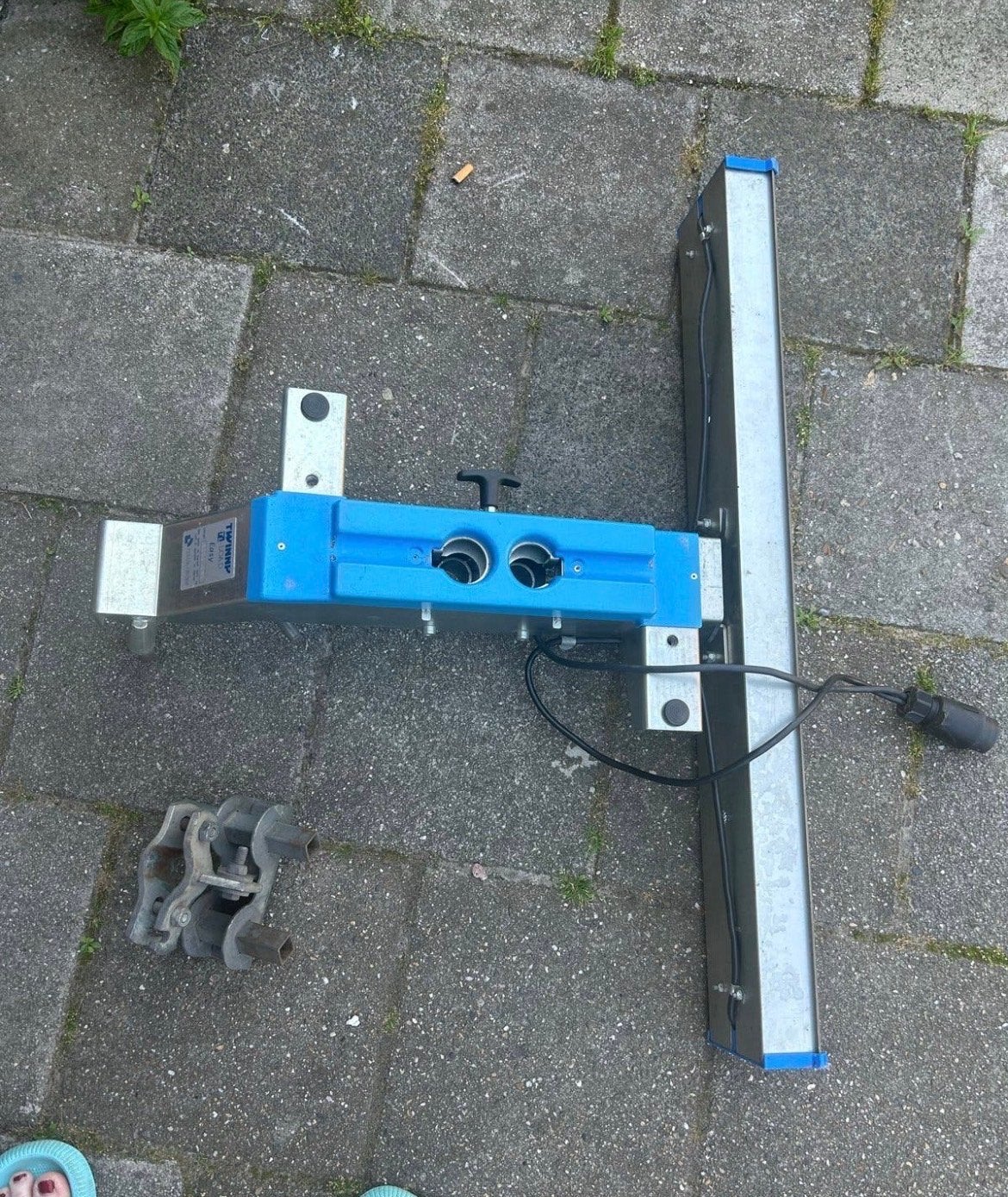Zgan Twinny Load Easy trekhaak fietsendrager, Ophalen of Verzenden, 2 fietsen, Zo goed als nieuw, Trekhaakdrager
