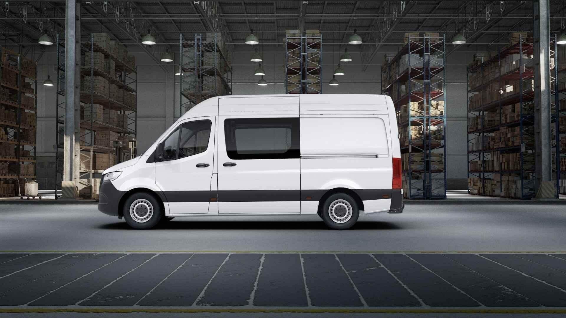 Mercedes-Benz Sprinter 315 L2H2 RWD PRO | DUBBELE SCHUIFDEUR, Auto's, Automaat, 4 cilinders, Wit, Bedrijf