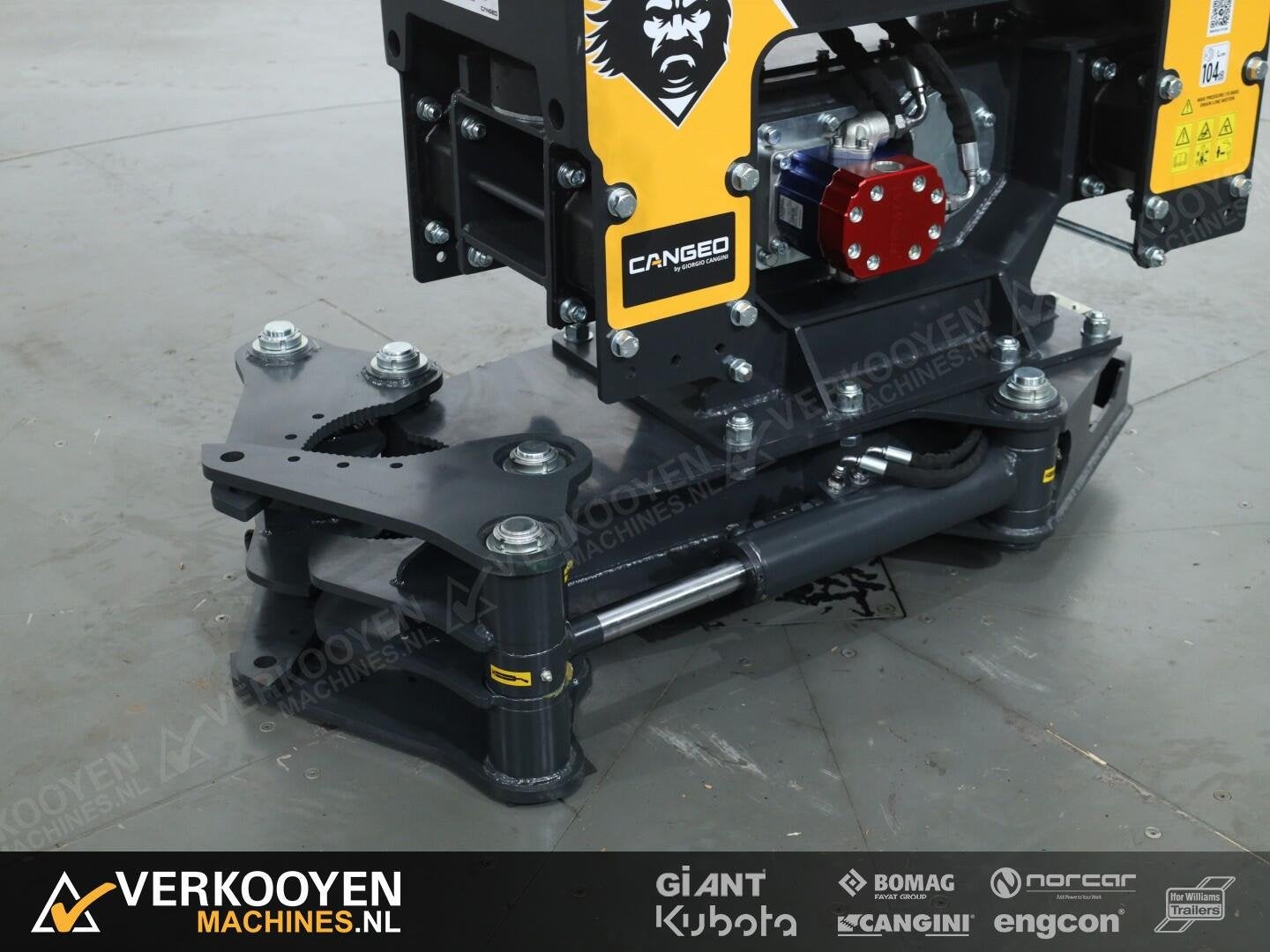2026 Cangeo Plury W2 62 Trilblok met gripper CW10 (6-11t) VK