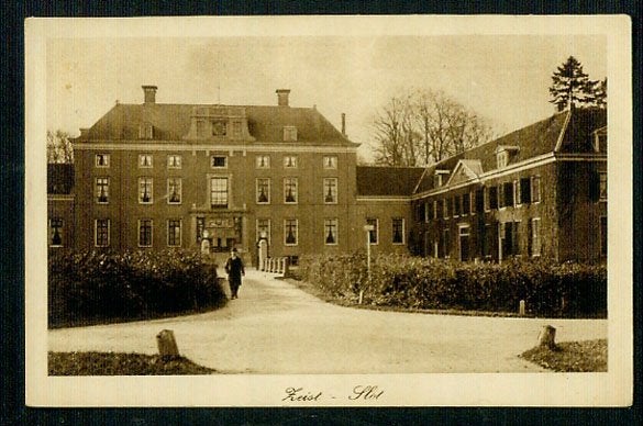 Zeist Slot., Ophalen of Verzenden, 1920 tot 1940, Ongelopen, Utrecht