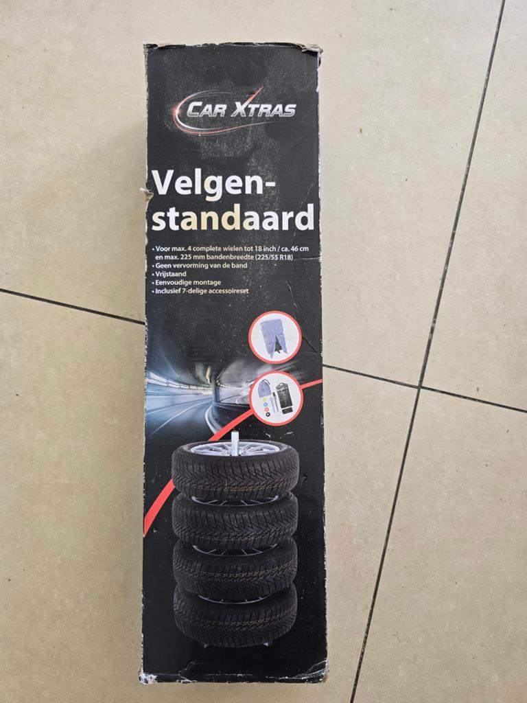 Car Xtras Velgenstandaard - Opslag voor 4 wielen, Ophalen of Verzenden, Nieuw