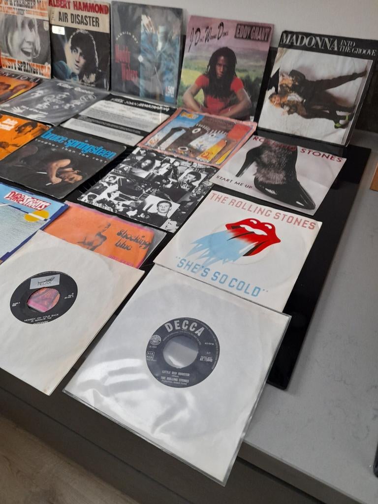 30 x Diverse Vinyl Singles - Pop, Rock, Klassiekers, Cd's en Dvd's, Vinyl Singles, Gebruikt, Originele persing, 7 inch, Single