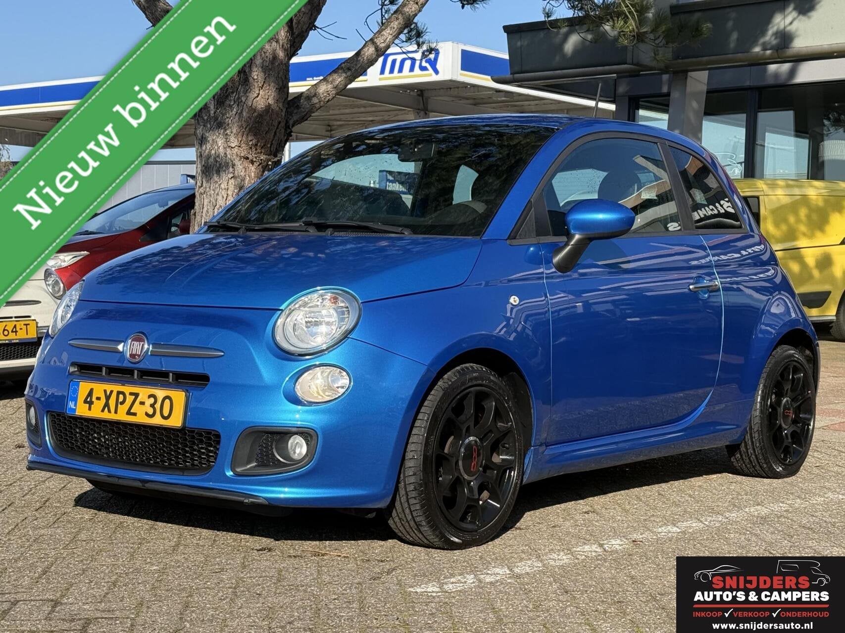 Fiat 500 0.9 TwinAir Turbo 500S digidash, Auto's, Voorwielaandrijving, Gebruikt, Leder en Stof, 905 kg