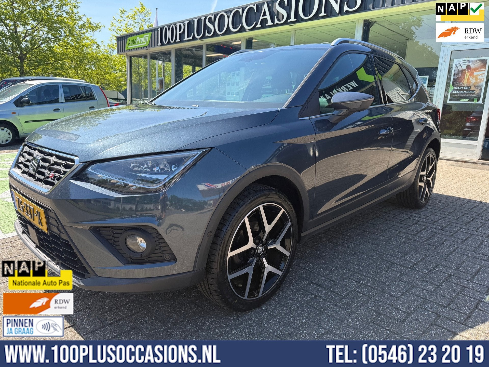 Seat Arona 1.0 TSI FR Business Intense | Digital cockpit | A, Auto's, 116 pk, 49 €/maand, Origineel Nederlands, Bedrijf