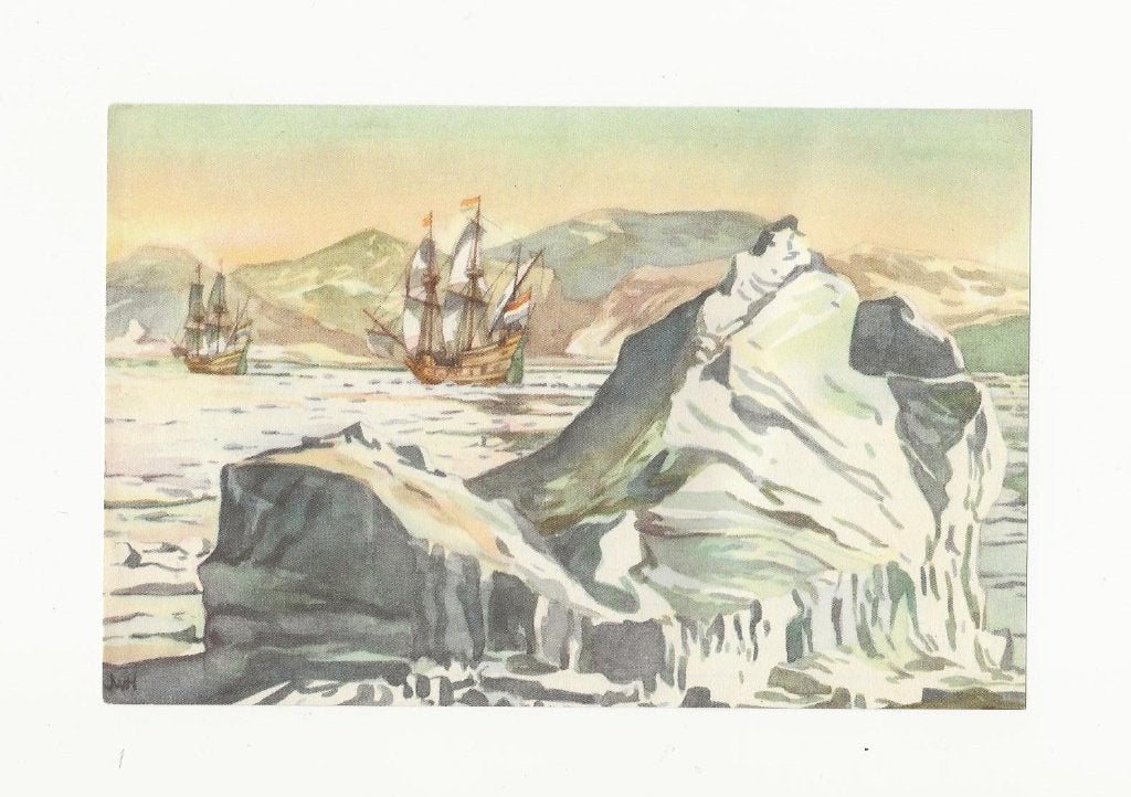 Albumplaat B. - Neerlands vlag aan vreemde kust - uit 1955, Ophalen, Nieuw, Plaatje
