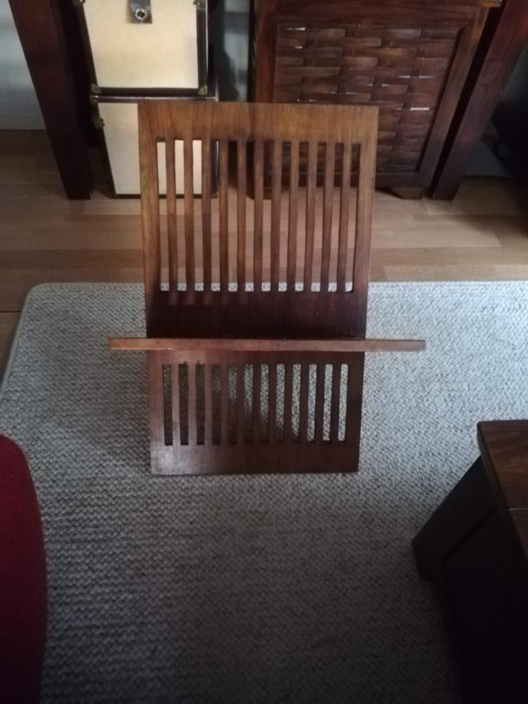 Prachtige houten lectuurbak in nieuwstaat, Ophalen, Zo goed als nieuw