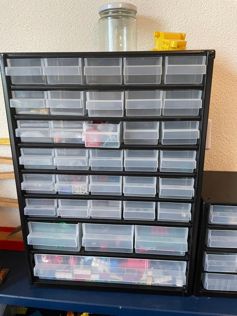 Lego opbergkast met lades, Ophalen, Gebruikt, Accessoire, Lego