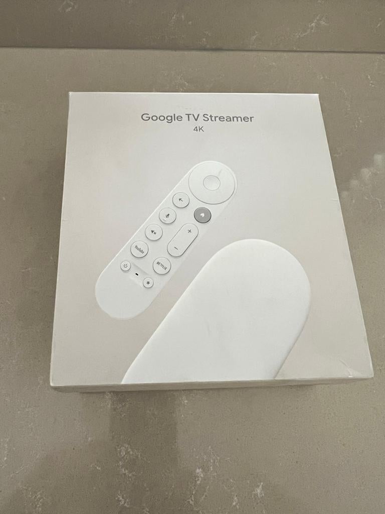 Google TV Streamer 4K met afstandsbediening, Ophalen of Verzenden, Nieuw, HDMI, Minder dan 500 GB