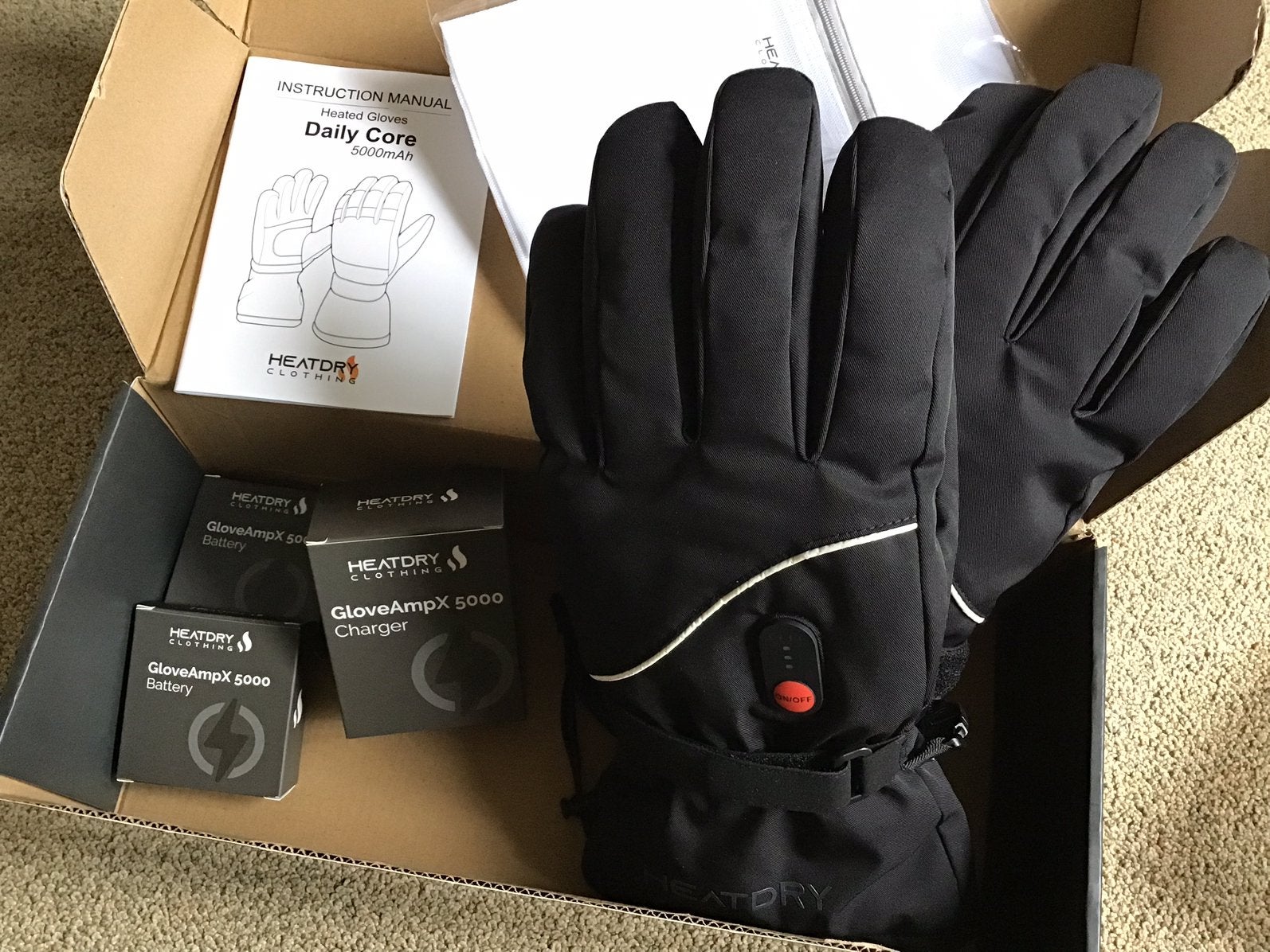 Verwarmde handschoenen NIEUW!! Maat M, Ophalen of Verzenden, Nieuw, Maat 48/50 (M), Handschoenen