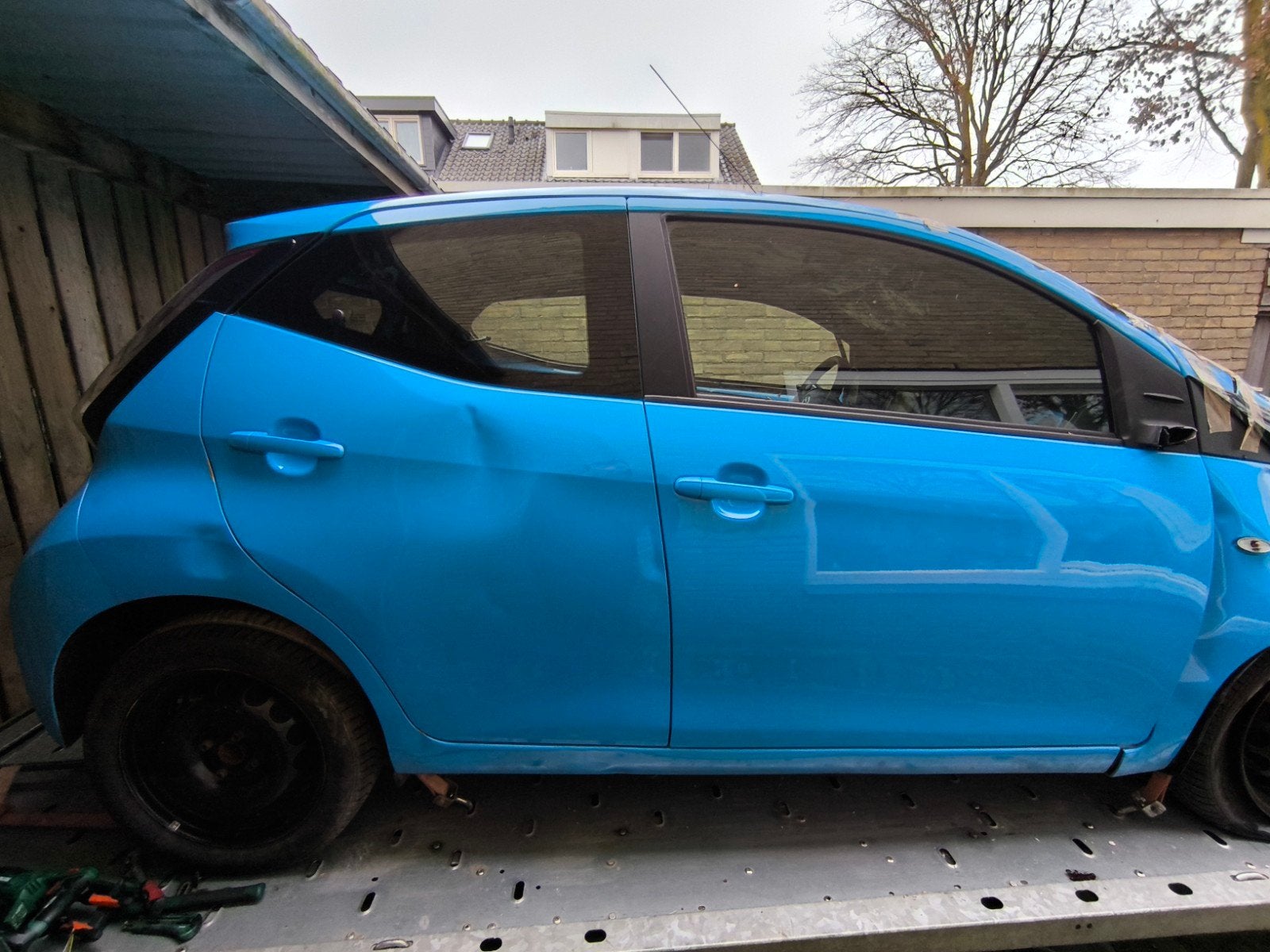 Toyota Aygo x play 2018 portieren deuren L+R achter, Auto-onderdelen, Ophalen, Achter, Toyota, Deur