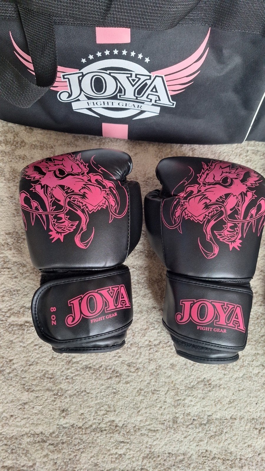 Kickboxing set kind, Ophalen of Verzenden, Zo goed als nieuw, Bokshandschoenen