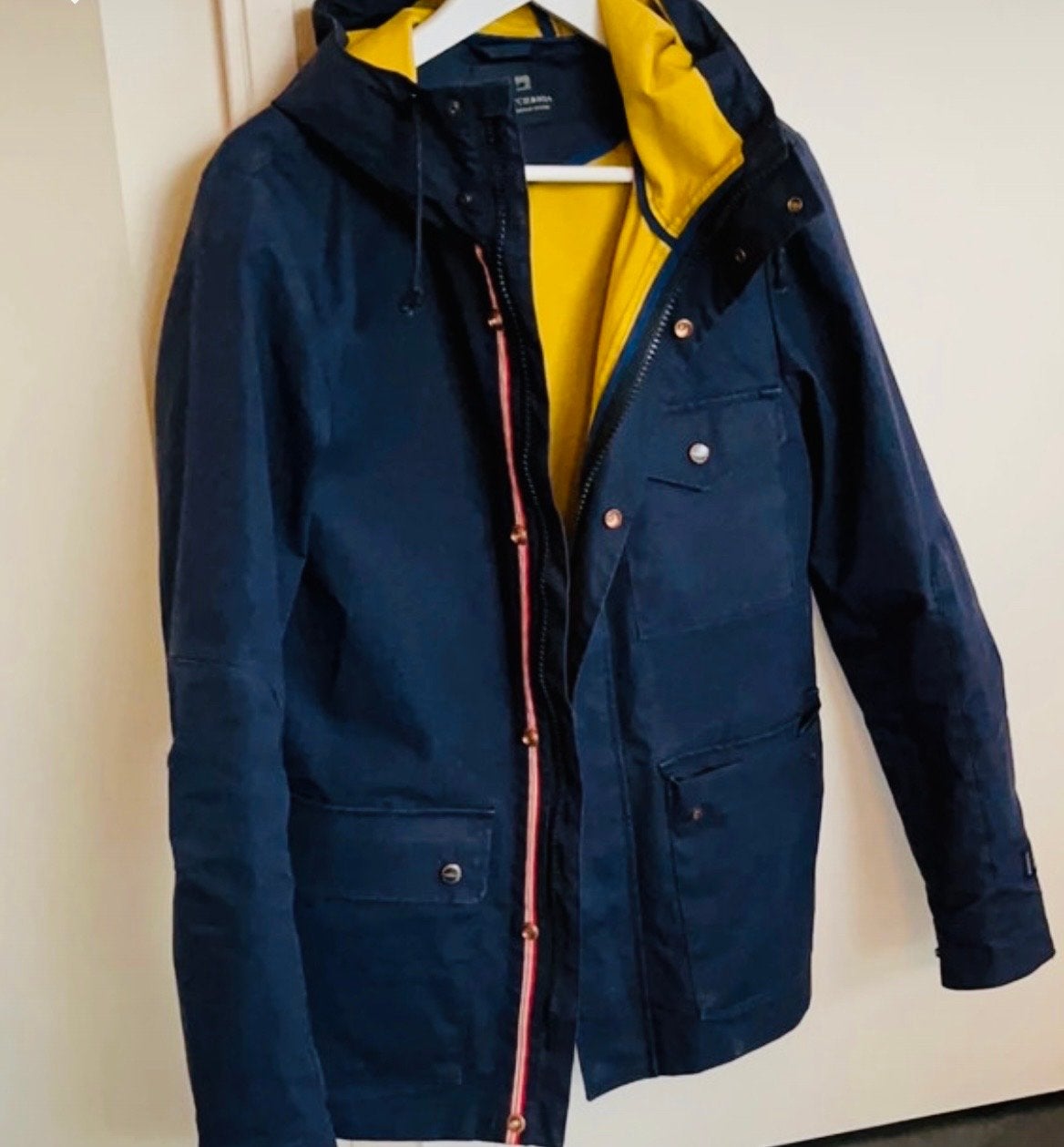 Regen/Windjas Scotch & Soda Heren/Jongensjas, Ophalen of Verzenden, Zo goed als nieuw, Maat 46 (S) of kleiner, Blauw