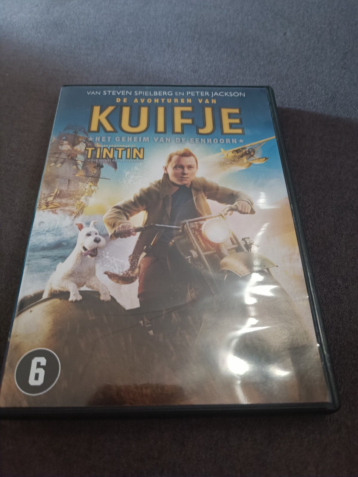 De avonturen van Kuifje - dvd, Cd's en Dvd's, Alle leeftijden, Ophalen of Verzenden, Zo goed als nieuw