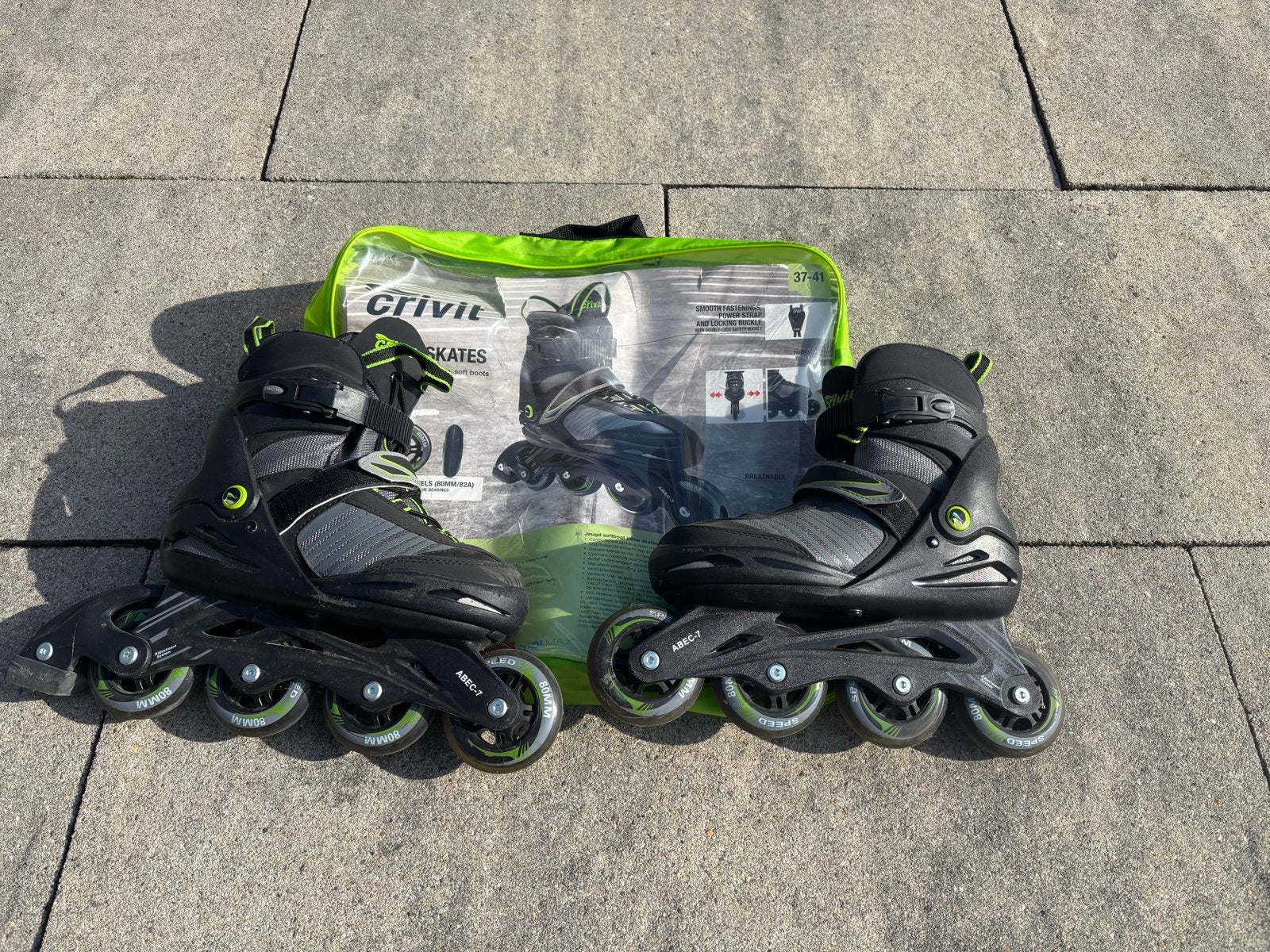 Crivit Inline Skates - Verstelbaar (Maat 37-41), Kinderen, Inline skates 4 wielen, Ophalen, Overige merken