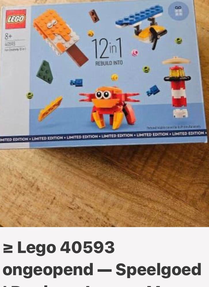 Nieuw in doos lego 40593, Ophalen, Nieuw, Lego