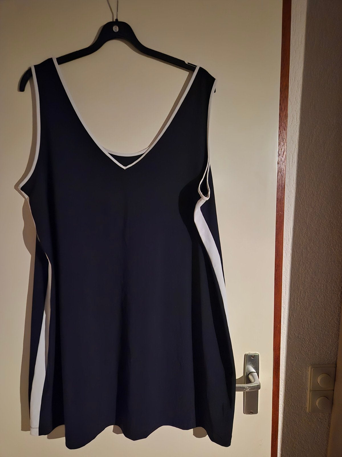 18) top merk plus basics donker blauw mt 54, Kleding | Dames, Blauw, Blouse of Tuniek, Ophalen of Verzenden, Zo goed als nieuw