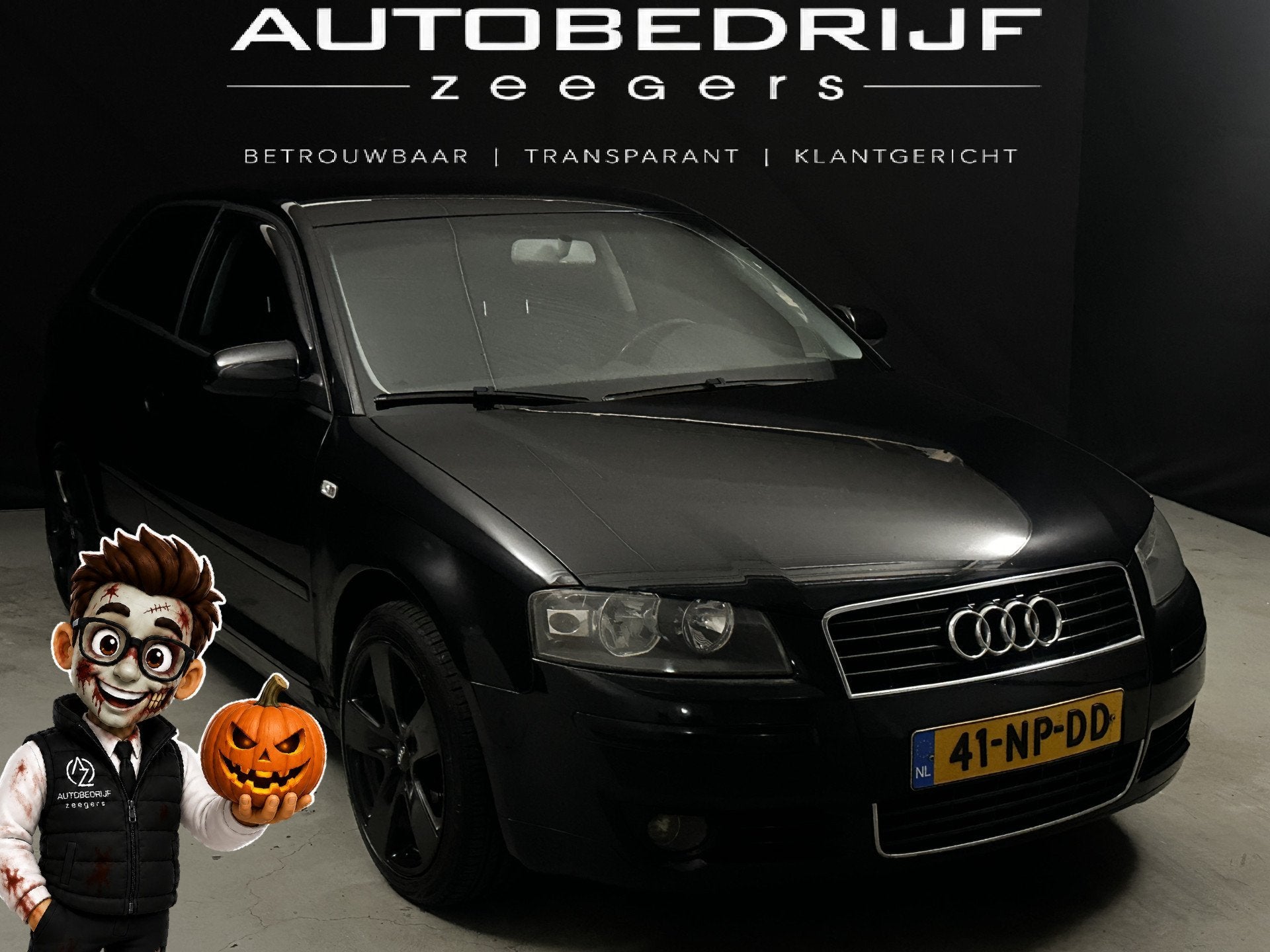 Audi A3 1.6 FSI Ambition | Inruil koopje | (bj 2004), Voorwielaandrijving, 15 km/l, Gebruikt, 116 pk