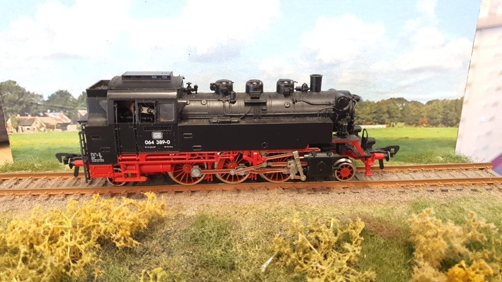 occasion Fleischmann 4064 Stoomlok Br 064 analoog, Gebruikt, Fleischmann, Ophalen of Verzenden, Analoog